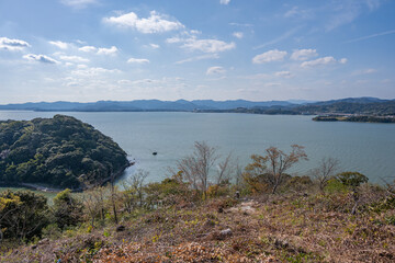 大草山展望広場からの眺望