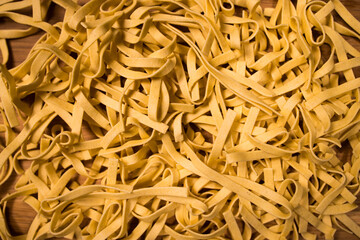 Amazing background texture - fresh pasta - studio photography