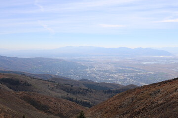 view from the mountain