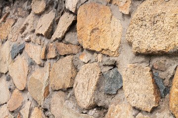 Background natural old textured stone wall