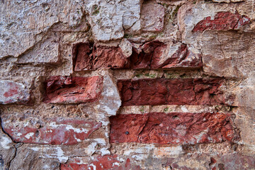 destroyed bricks