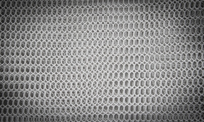 Gray mesh background. Mesh texture