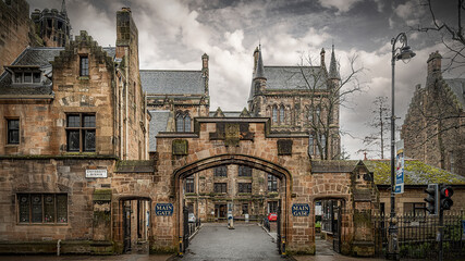Glasgow University Main Gate