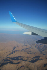 view from airplane window