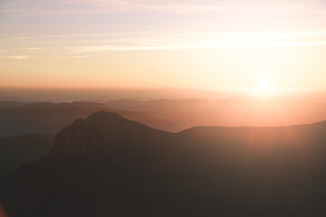 Orizzonte in Montagna