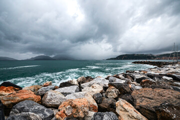 mare brutto tempo temporale 