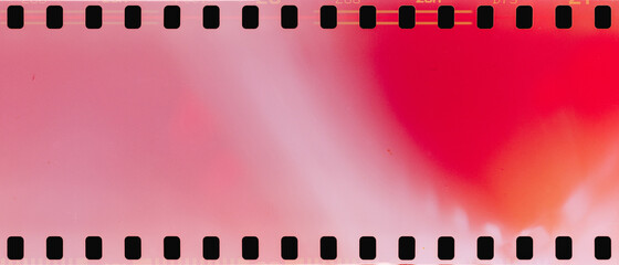 real film strip texture with burn light leaks, abstract background