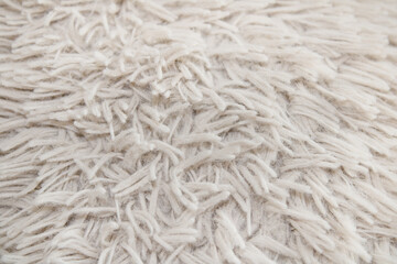 Furry and fluffy white background. There is a place for your text.