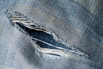 zerrissene Jeans