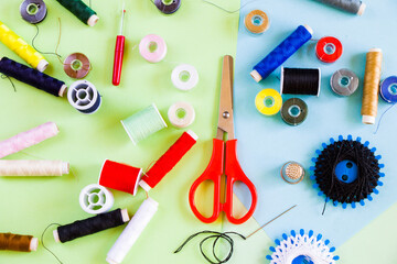 sew set, sew things, needle and saw