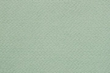 Texture of paper for artwork, light green mint color. Recyclable material. Modern background