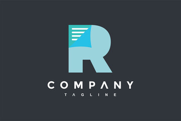 initial R paper logo