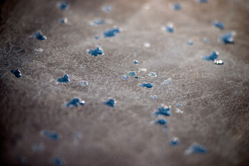 close up of blue drops, nacka, sverige, sweden, stockholm