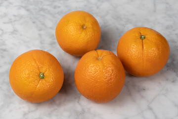 Pile of fresh oranges. Healthy food concept