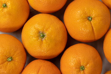 Fresh oranges background. Healthy food concept