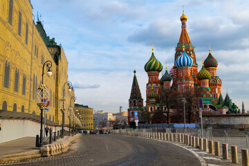 Fototapeta premium St. Basil's Cathedral near the Kremlin