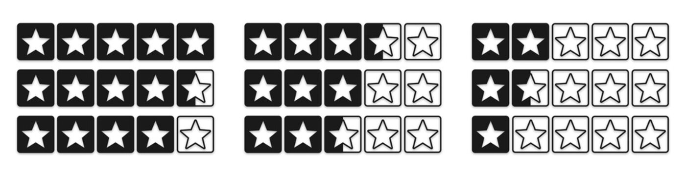 Half Star Rating Images – Browse 1,038 Stock Photos, Vectors, and