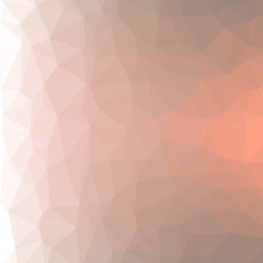 Abstract color Low-Polygones Generative Art background illustration