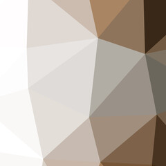 Obraz premium Abstract color Low-Polygones Generative Art background illustration