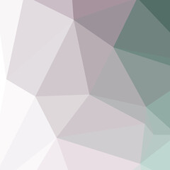 Fototapeta premium Abstract color Low-Polygones Generative Art background illustration