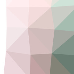 Abstract color Low-Polygones Generative Art background illustration