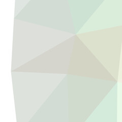 Abstract color Low-Polygones Generative Art background illustration