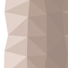 Abstract color Low-Polygones Generative Art background illustration