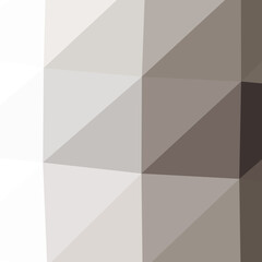 Fototapeta premium Abstract color Low-Polygones Generative Art background illustration