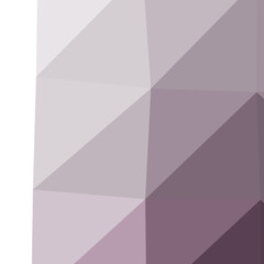 Fototapeta premium Abstract color Low-Polygones Generative Art background illustration