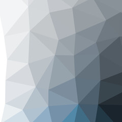 Abstract color Low-Polygones Generative Art background illustration