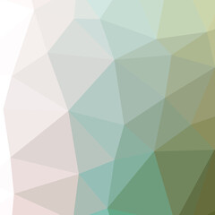 Obraz premium Abstract color Low-Polygones Generative Art background illustration