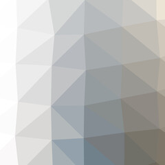 Obraz premium Abstract color Low-Polygones Generative Art background illustration