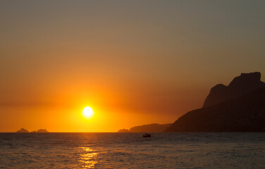 Obraz premium sunset over the sea