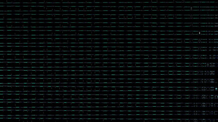Glitch background. Error signal, technical problem. Graphic design. 3D rendering. Widescreen