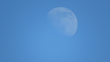 Closeup of full moon, taken on 10 march