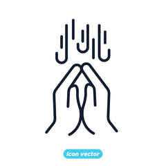 dry hand icon. dry hand symbol template for graphic and web design collection logo vector illustration