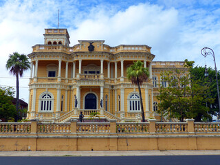 
Palácio Rio Negro Manaus,  was built in 1910. Manaus, Amazon – Brazil
