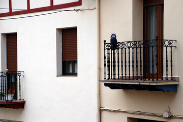 Urbanscape in the city of Bilbao