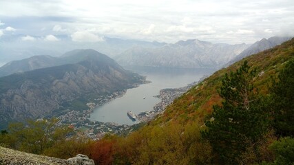 landscape with clouds