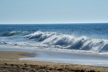 Matosinhos beach in the north of Portugal, near the city of Porto