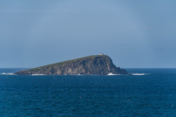 Fototapeta na wymiar Coast of Galicia in Spain 