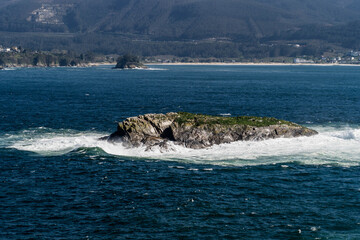 Coast of Galicia in Spain 
