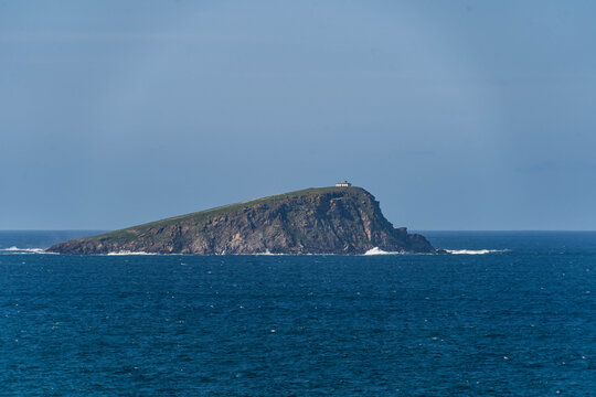 Coast of Galicia in Spain "Punta de Fucino do Porco"