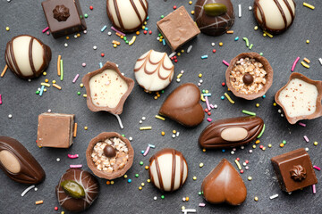 chocolates decorated