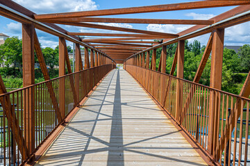 Historic city center of Cambridge, Ontario, Canada
