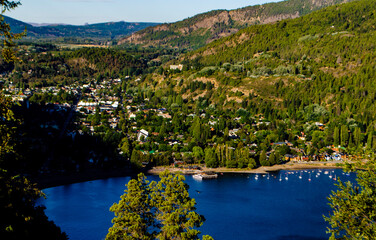 lake in the mountains