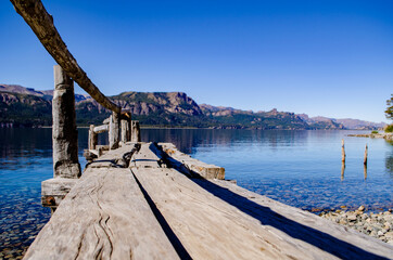 pier on the lake
