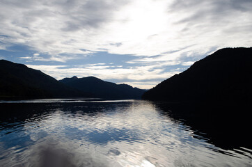 lake in the mountains