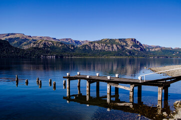 lake in the mountains