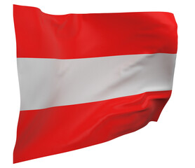 Austria flag isolated
